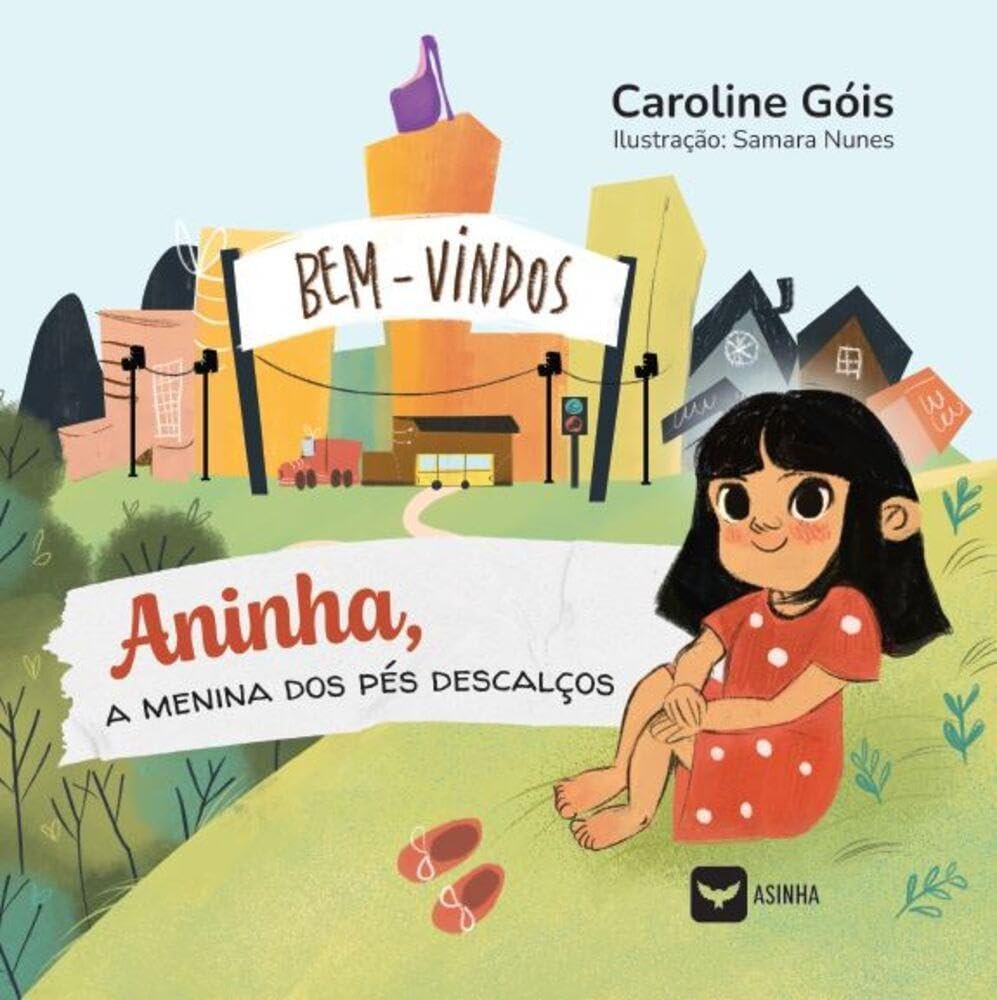 Capa do livro Aninha, a menina dos pés descalços