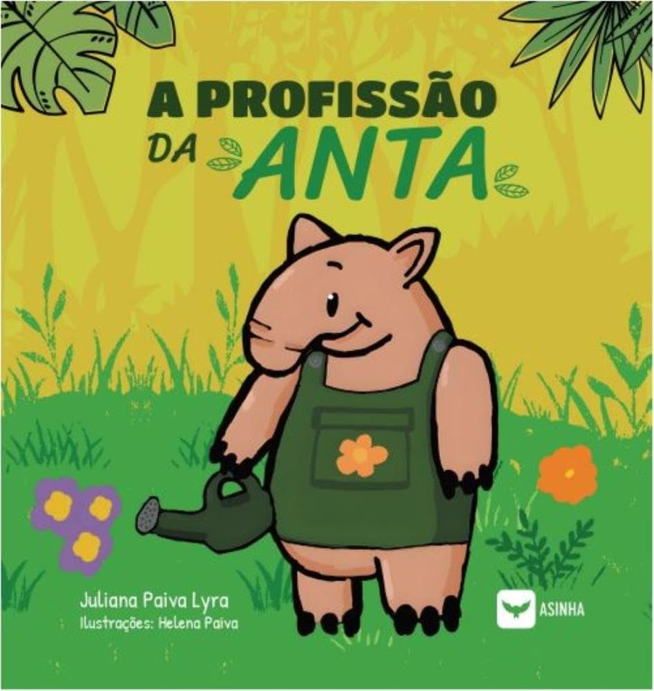 Capa do livro A profissão da anta
