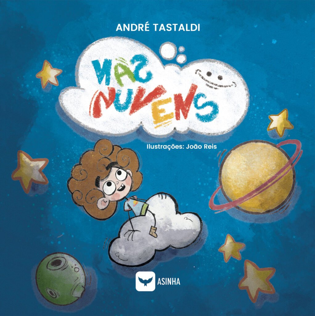 Capa do livro Nas nuvens