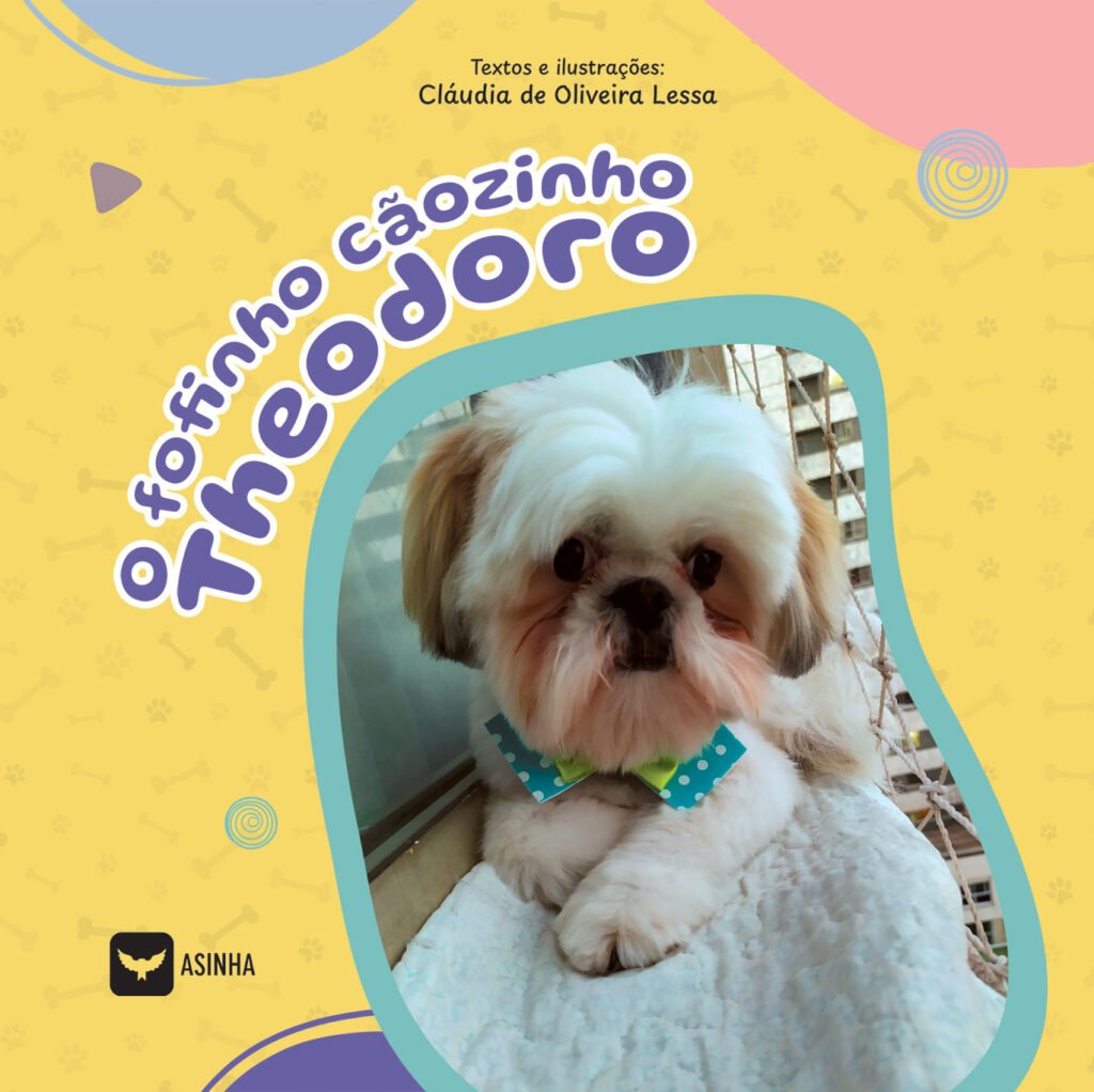 Capa do livro O fofinho cãozinho Theodoro