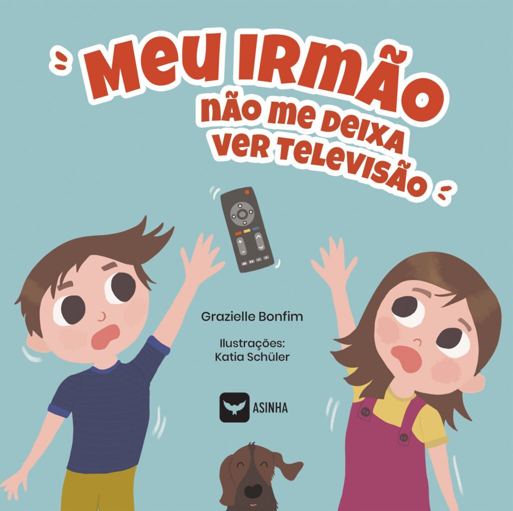 Capa do livro Meu irmão não me deixa ver televisão