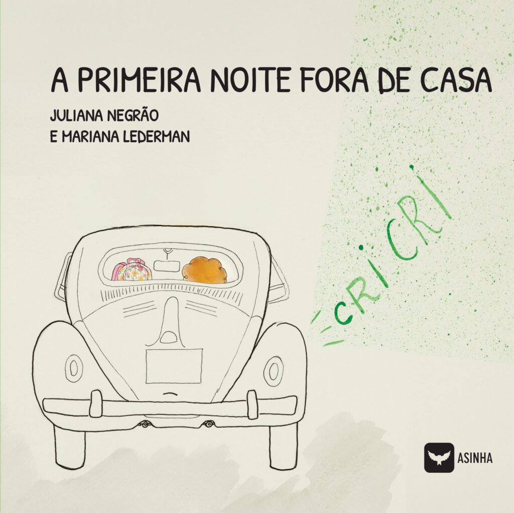 Capa do livro A primeira noite fora de casa