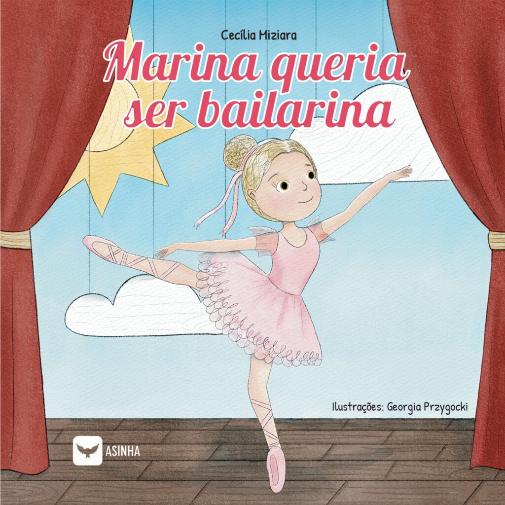 Capa do livro Marina queria ser bailarina