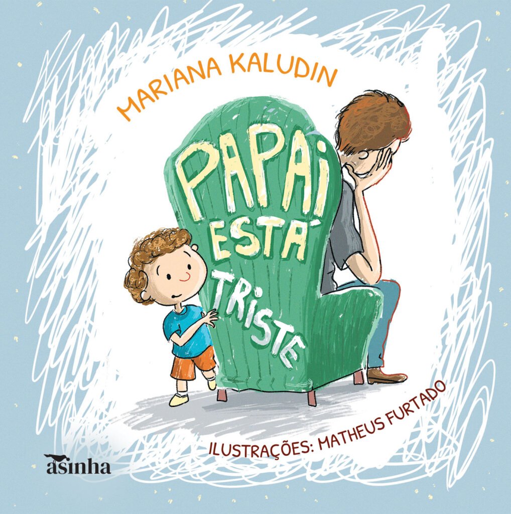 Capa do livro Papai está triste