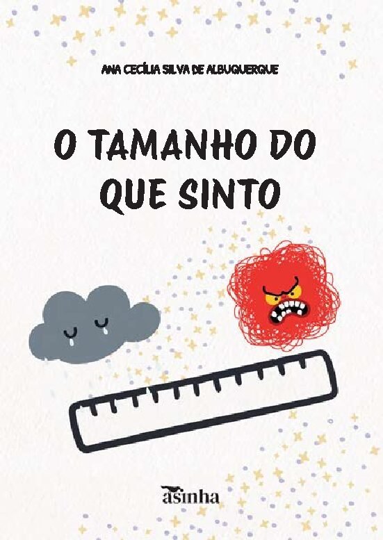 Capa do livro O tamanho do que sinto