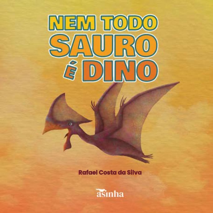 Capa do livro Nem todo Sauro é Dino
