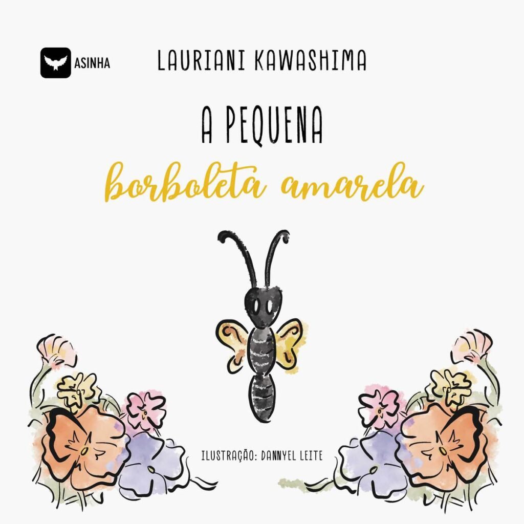 Capa do livro A Pequena Borboleta Amarela
