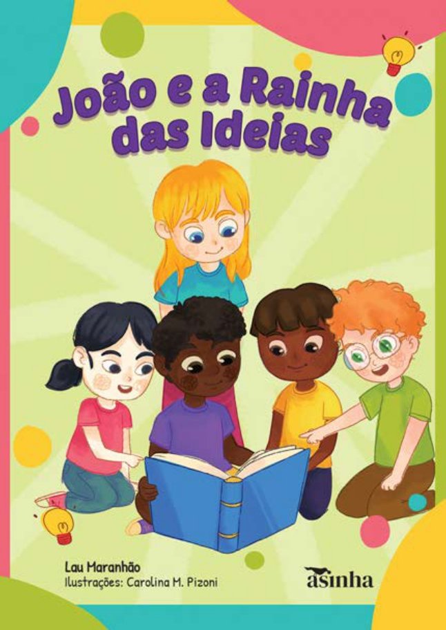 Capa do livro João e a Rainha das Ideias