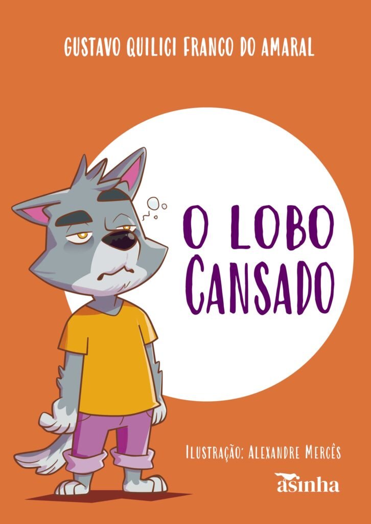 Capa do livro O lobo Cansado