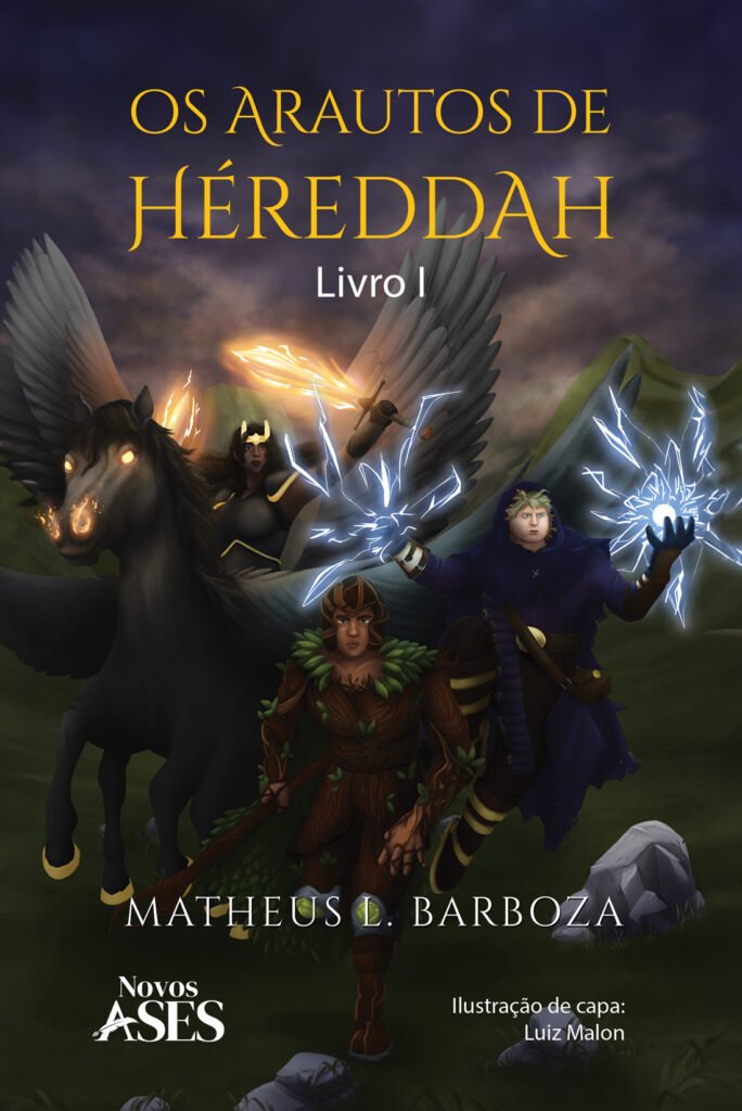 Capa do livro Os arautos de Héreddah: Livro I