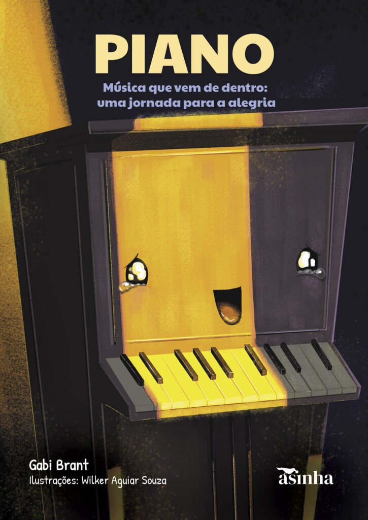 Capa do livro Piano – Música que vem de dentro: uma jornada para a alegria