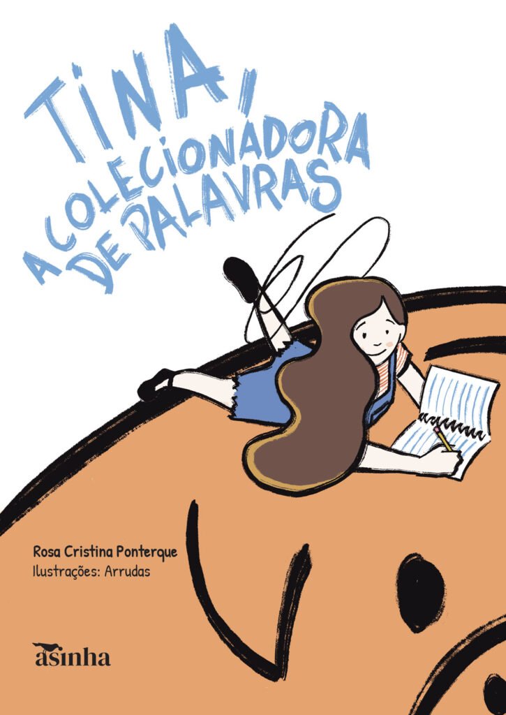 Capa do livro Tina, a colecionadora de palavras