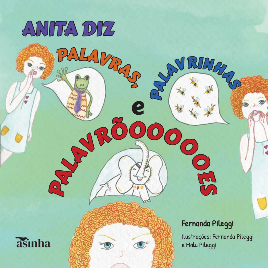 Capa do livro Anita diz palavras, palavrinhas e palavrõoooes