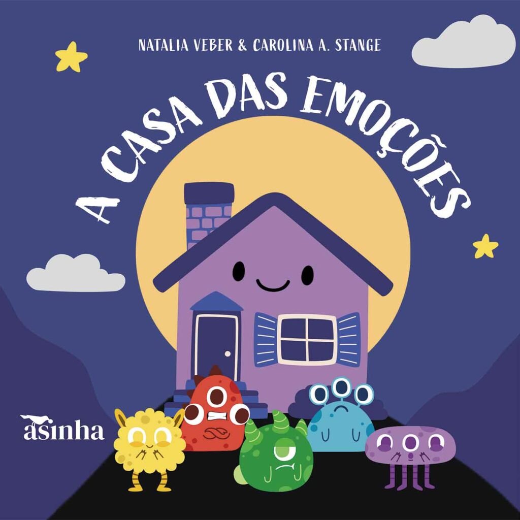 Capa do livro A casa das emoções