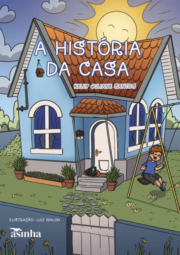 Capa do livro A história da casa