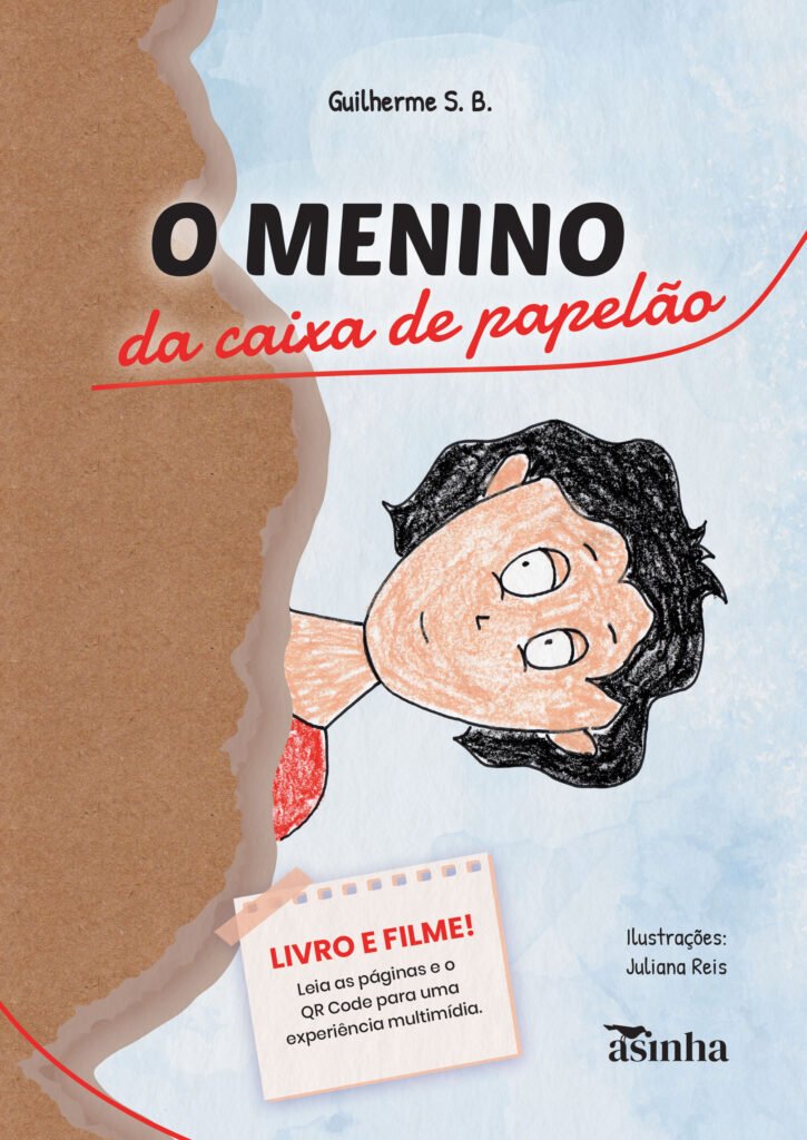 Capa do livro O menino da caixa de papelão