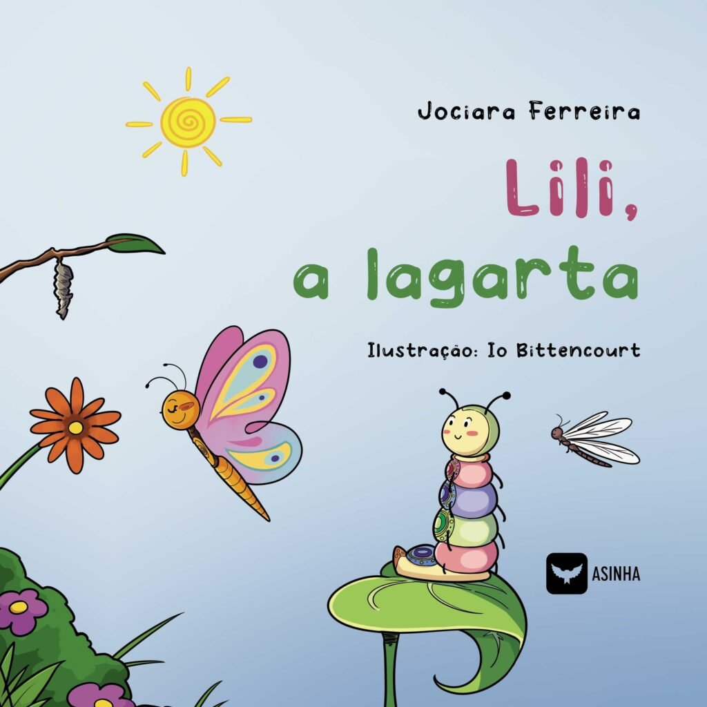 Capa do livro Lili, a lagarta