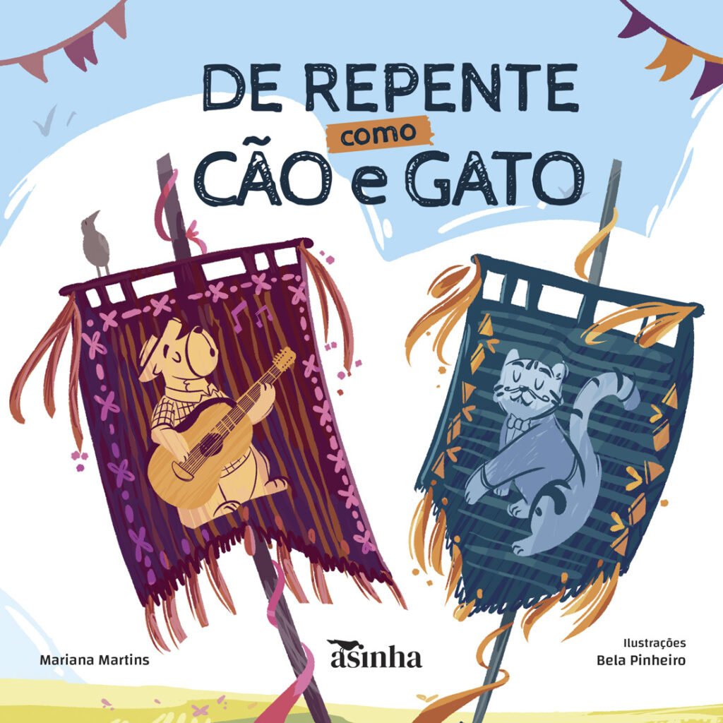 Capa do livro De repente como cão e gato