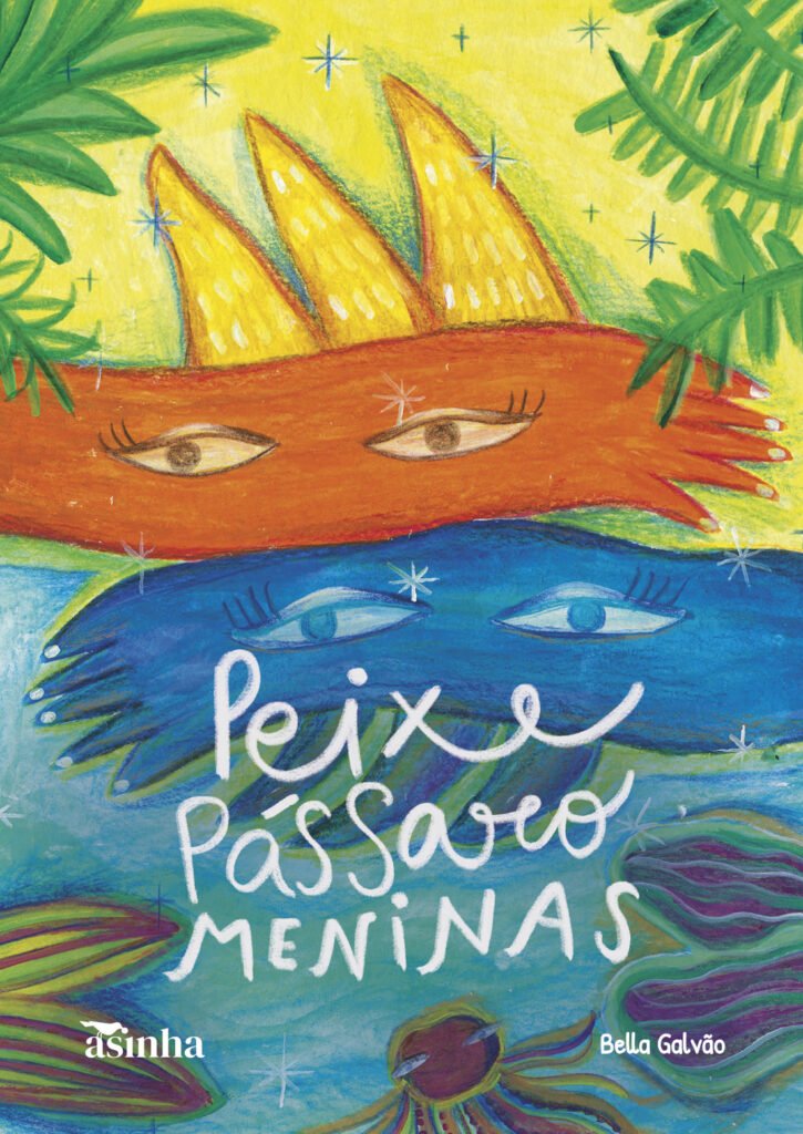 Capa do livro Peixe-pássaro-meninas
