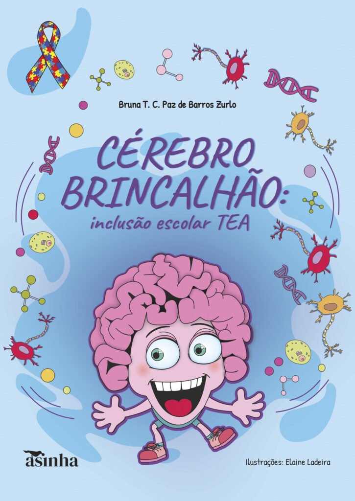 Capa do livro Cérebro brincalhão: Inclusão escolar Tea