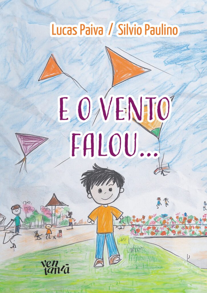 Capa do livro E o vento falou…