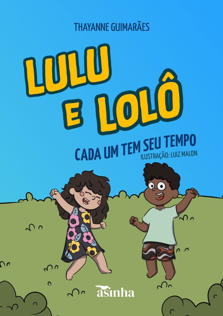 Capa do livro Lulu e Lolô: cada um tem seu tempo