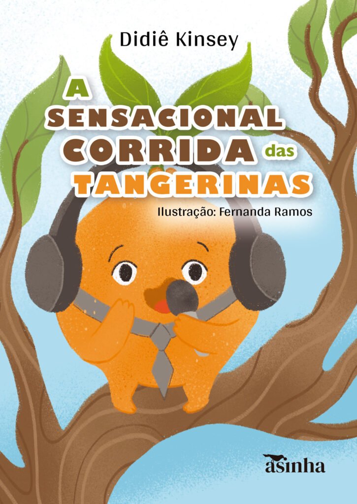 Capa do livro A sensacional corrida das tangerinas