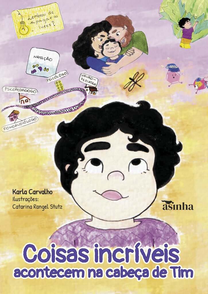 Capa do livro Coisas incríveis acontecem na cabeça de Tim
