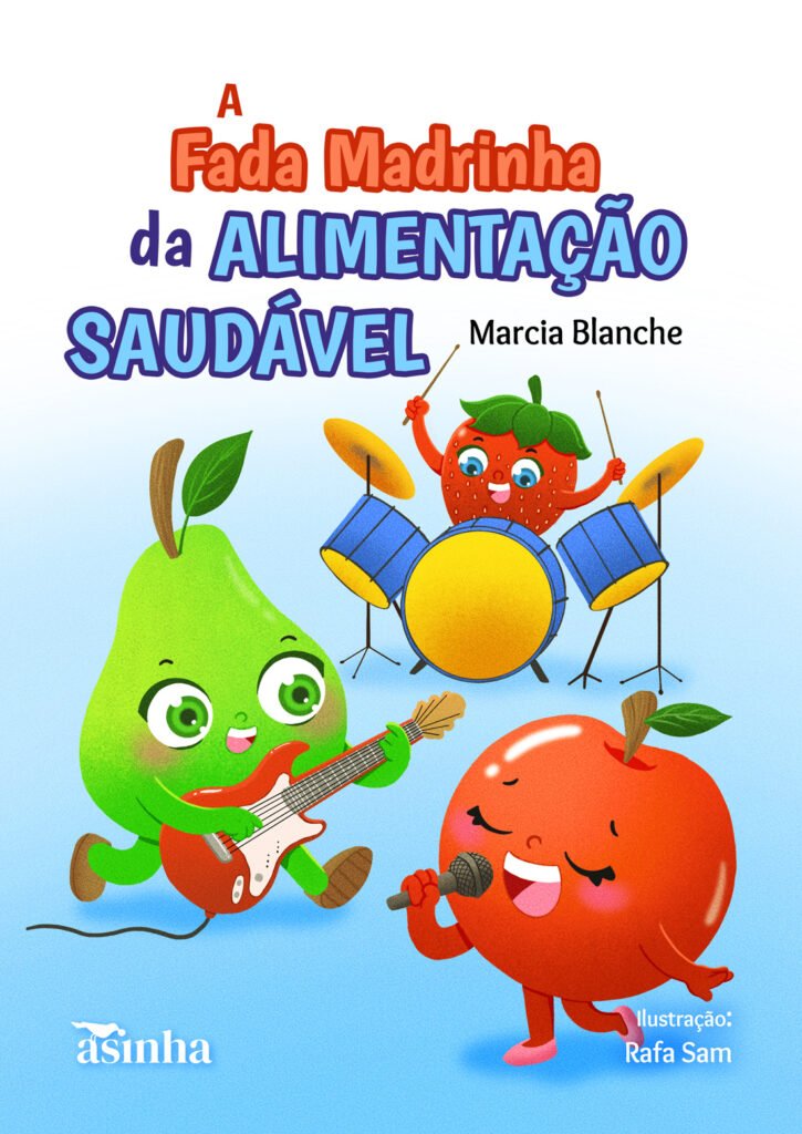 Capa do livro A fada madrinha da alimentação saudável