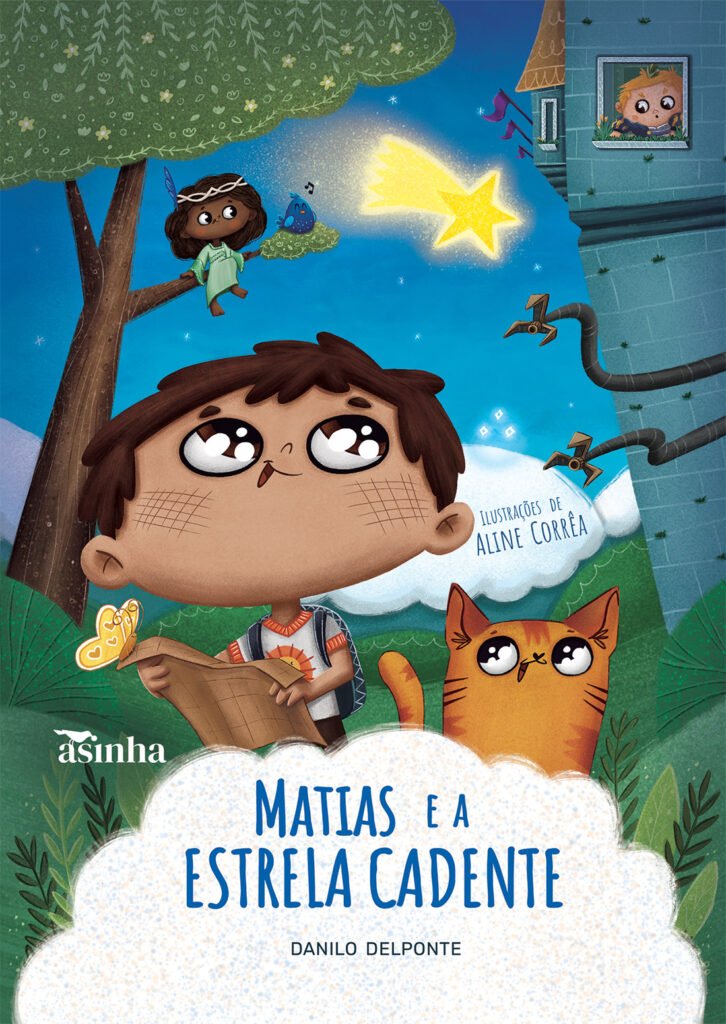 Capa do livro Matias e a estrela cadente