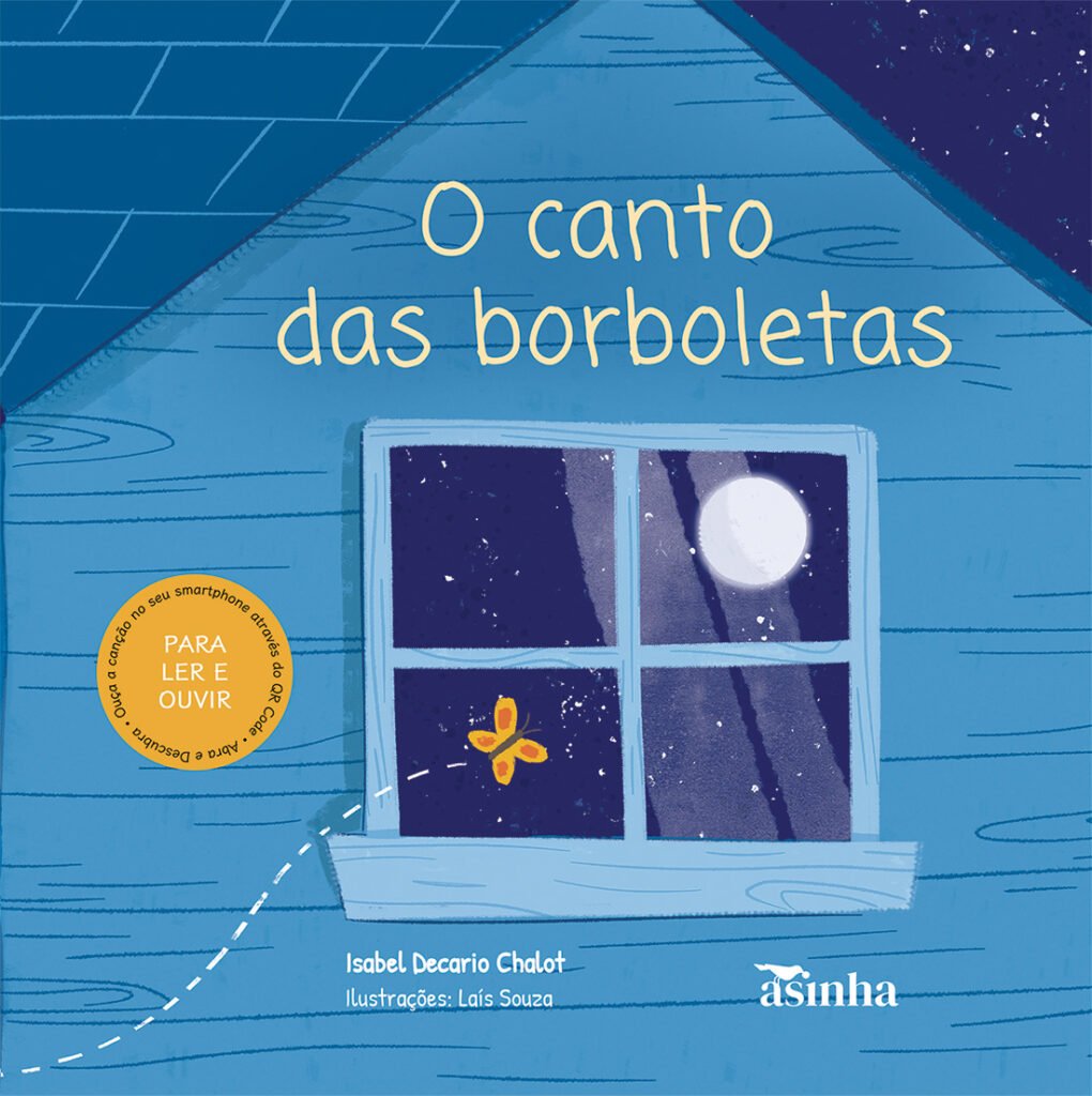 Capa do livro O canto das borboletas