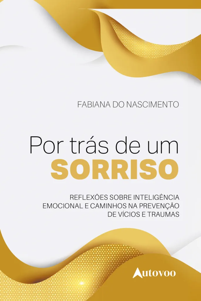Capa do livro Por trás de um sorriso