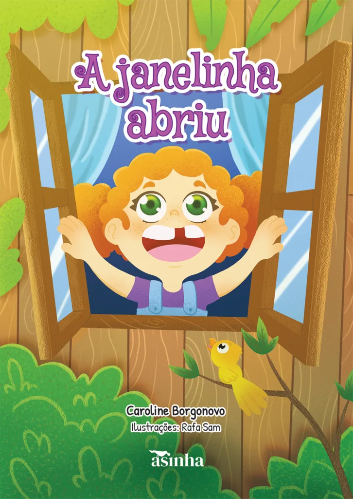 Capa do livro A janelinha abriu
