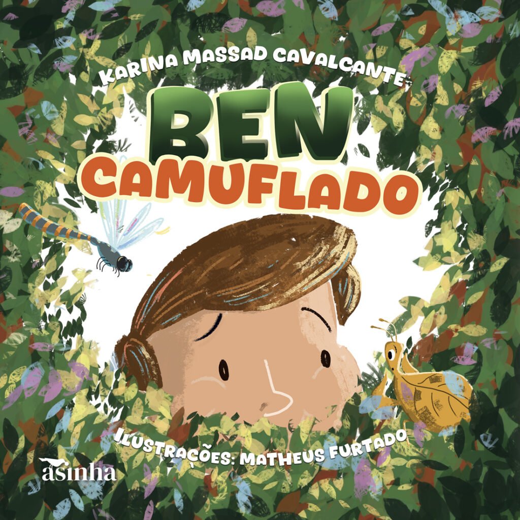 Capa do livro Ben camuflado