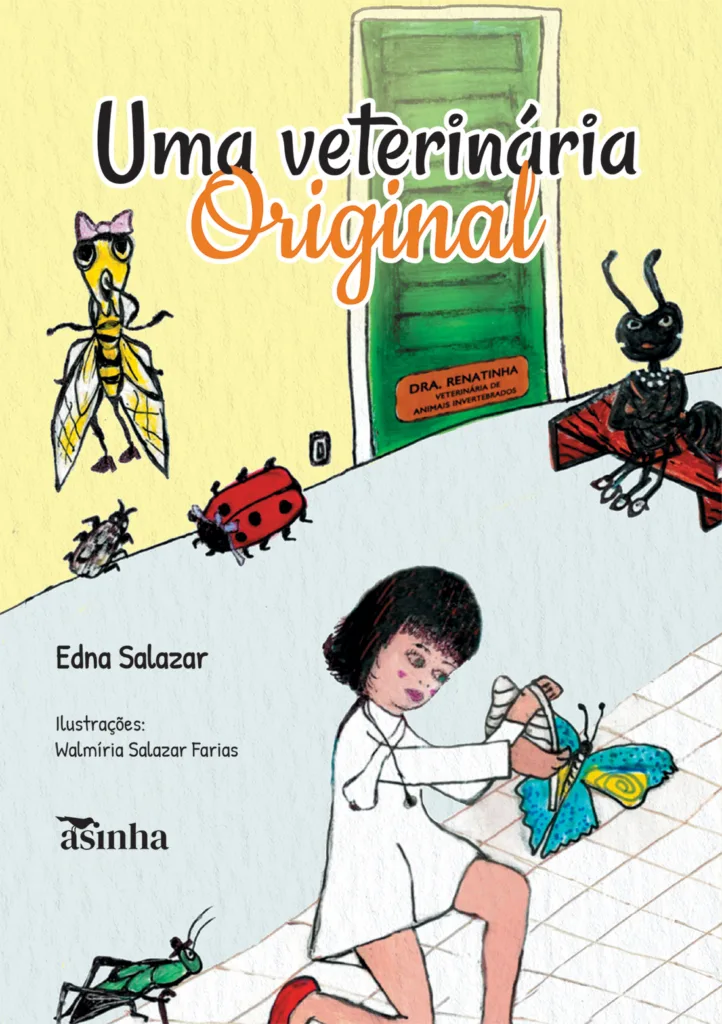 Capa do livro Uma veterinária original