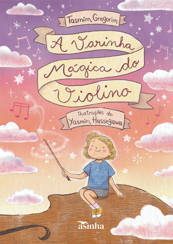 Capa do livro A varinha mágica do violino