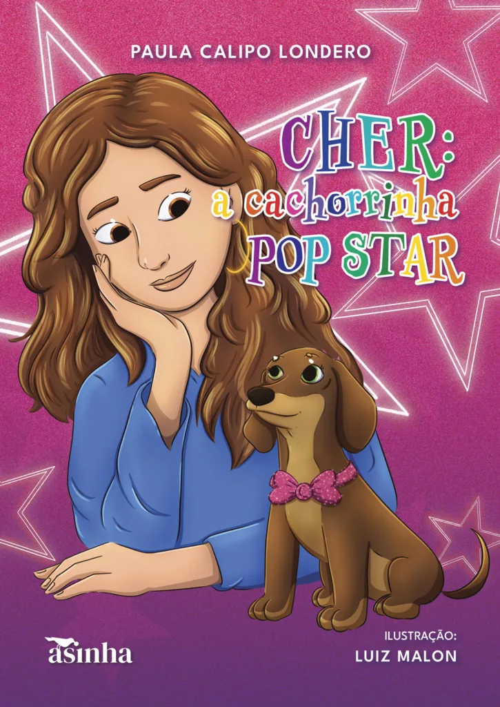 Capa do livro Cher: a cachorrinha pop star