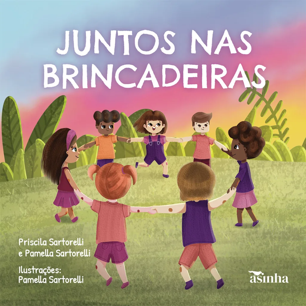 Capa do livro Juntos nas brincadeiras