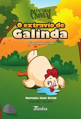Capa do livro Aventura animal: O extravio de Galinda