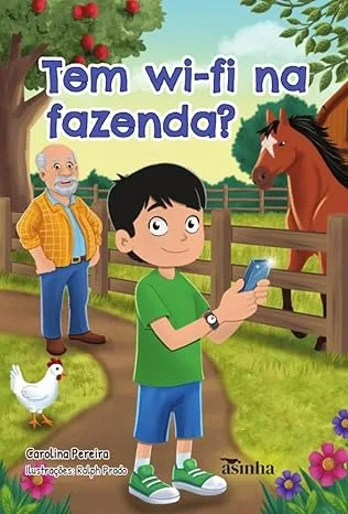 Capa do livro Tem wi-fi na fazenda?
