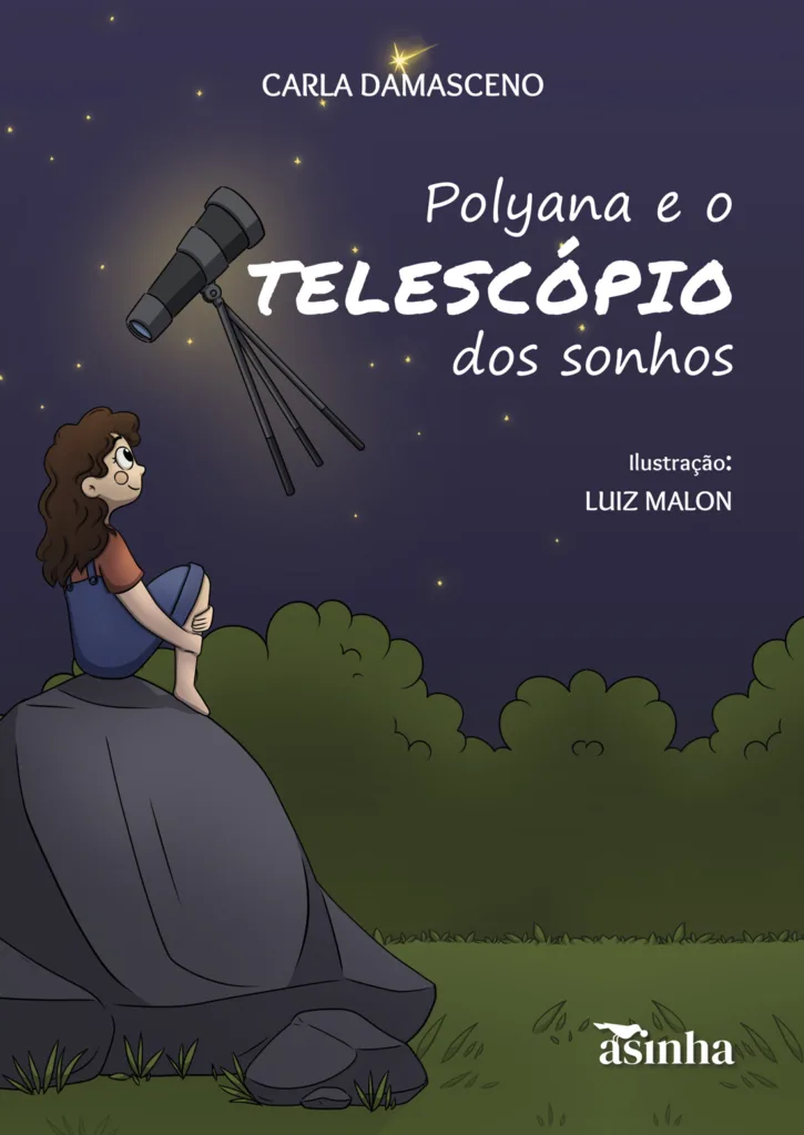 Capa do livro Polyana e o telescópio dos sonhos