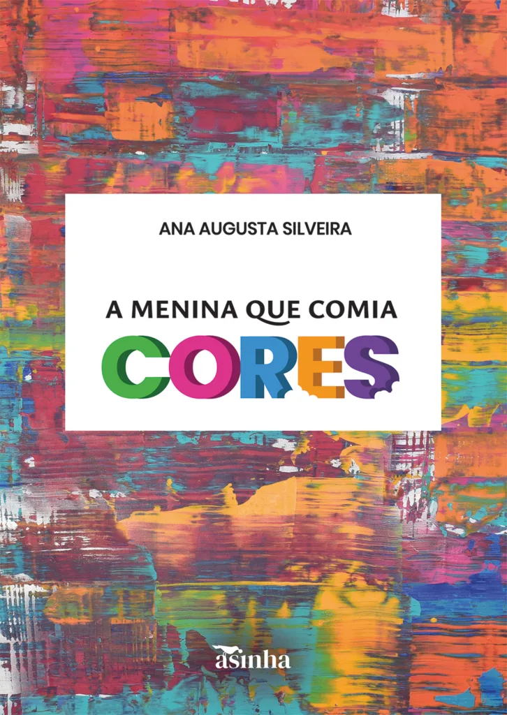 Capa do livro A menina que comia cores