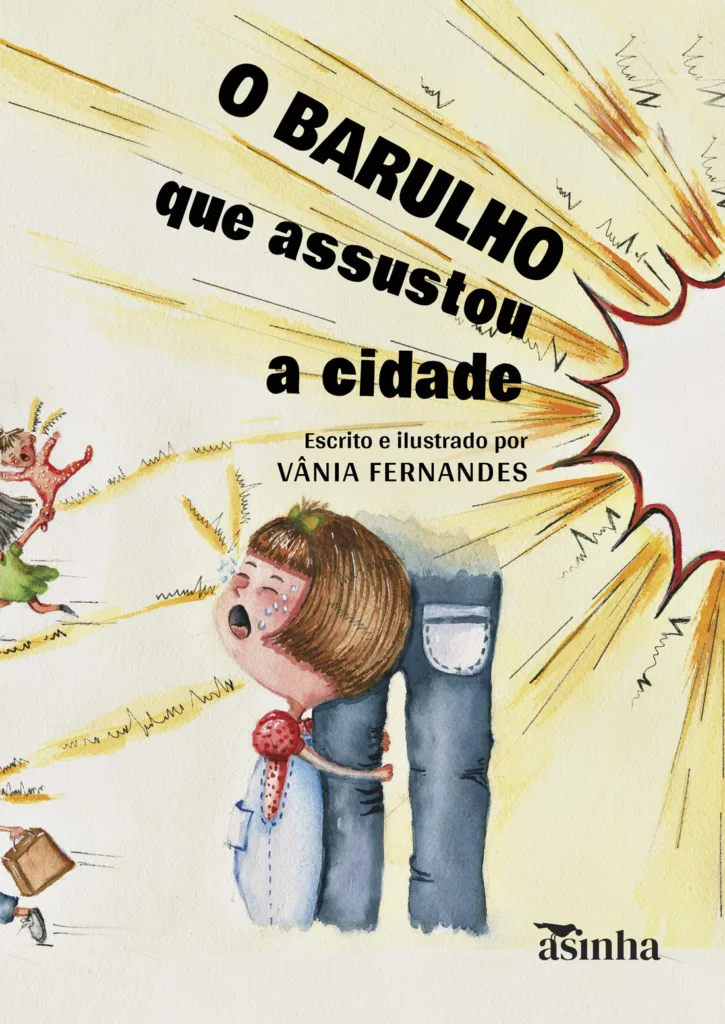 Capa do livro O barulho que assustou a cidade
