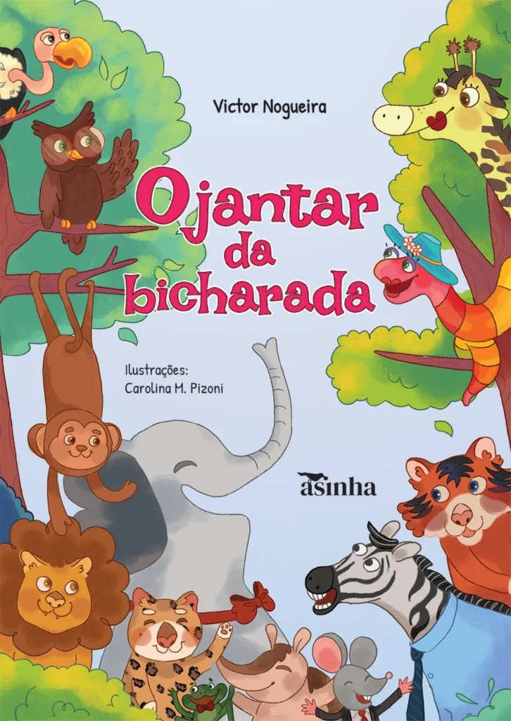 Capa do livro O jantar da bicharada