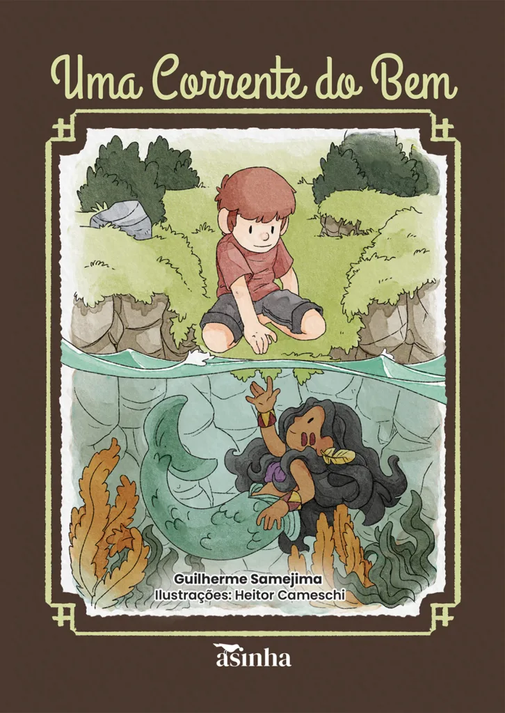 Capa do livro Uma corrente do bem