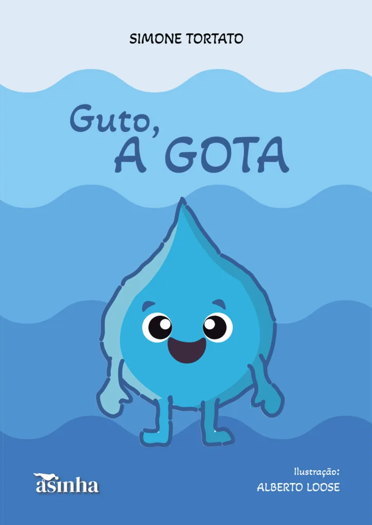 Capa do livro Guto, a gota