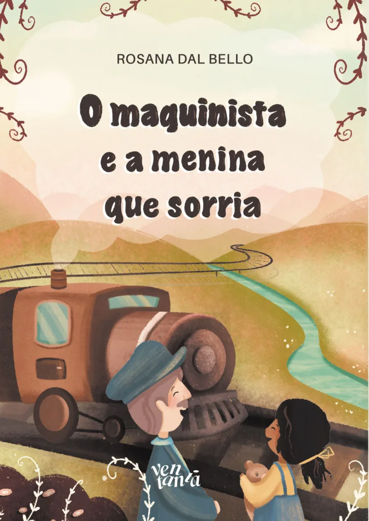 Capa do livro O maquinista e a menina que sorria
