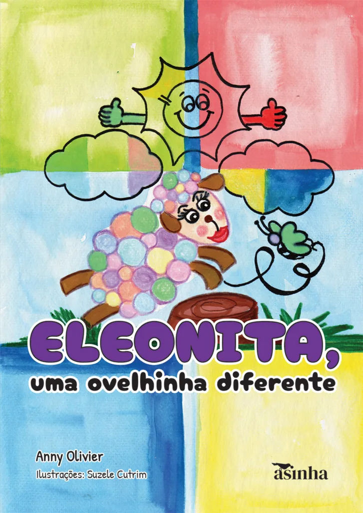 Capa do livro Eleonita, uma ovelhinha diferente