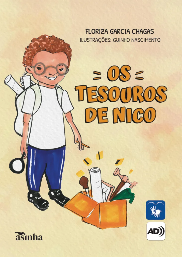 Capa do livro Os tesouros de Nico