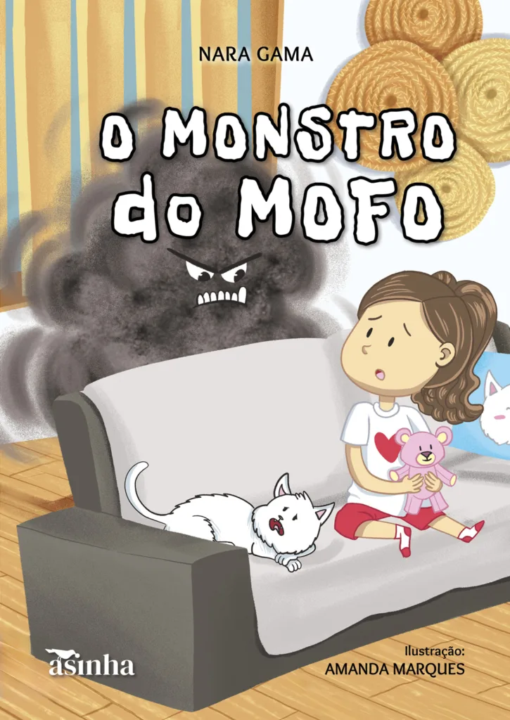 Capa do livro O monstro do mofo